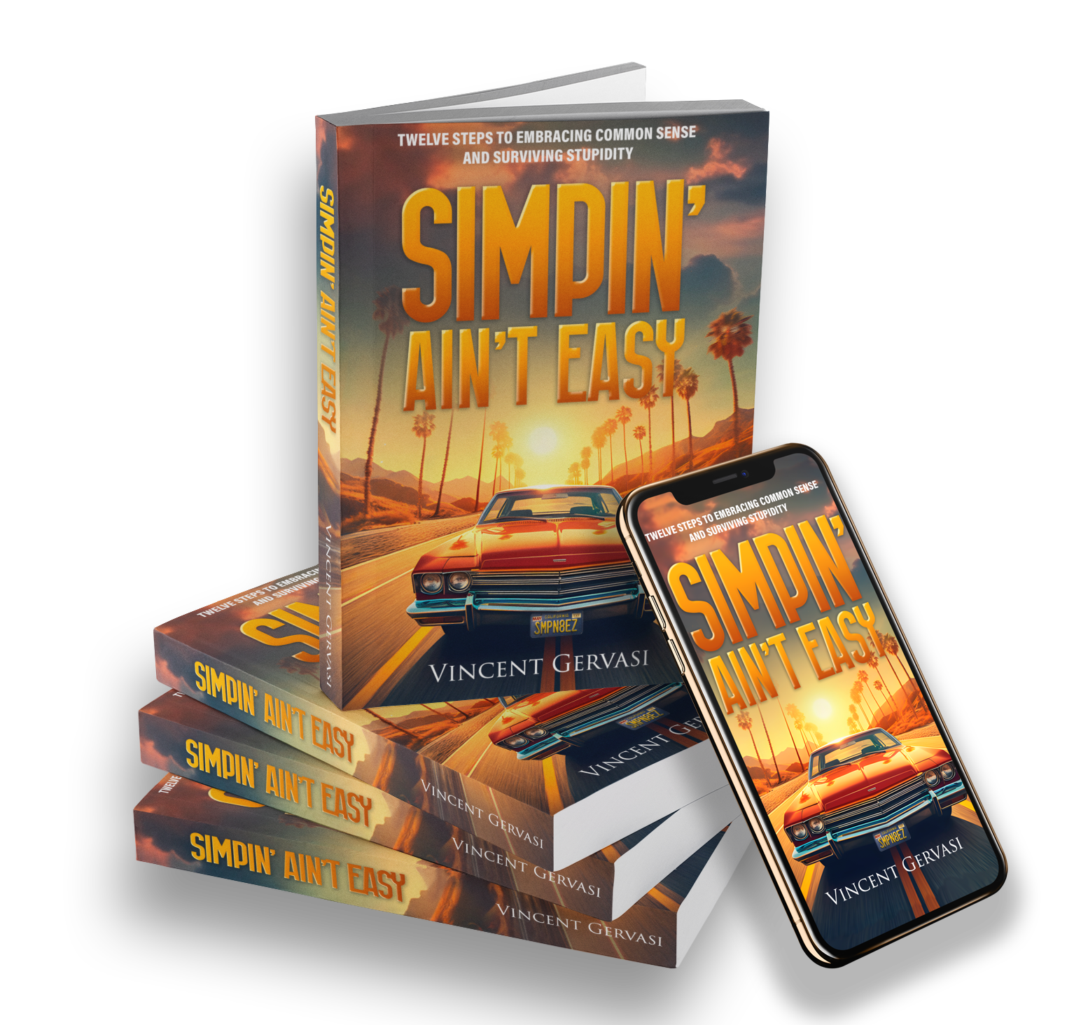 Book cover for Simpin' Ain't Easy by Vincent Gervasi